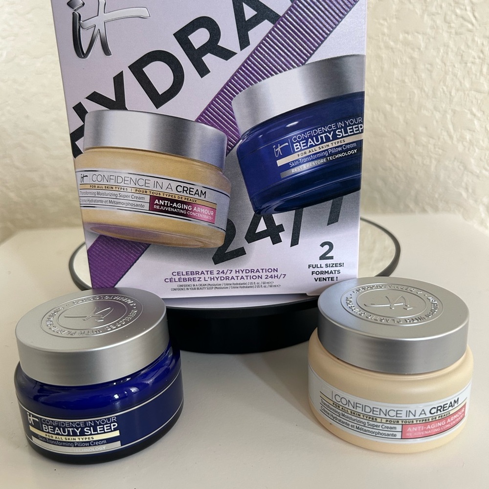 IT Cosmetics Celebrate 24/7 Hydration Anti-Aging Skincare Gift Set Confidence in - Picture 3 of 11